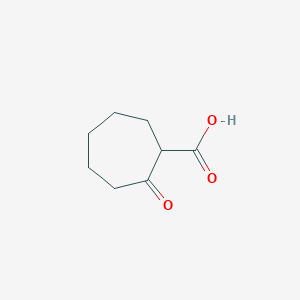 molecular formula C8H12O3 B12067203 2-Oxo-cycloheptanecarboxylic acid CAS No. 33371-95-8