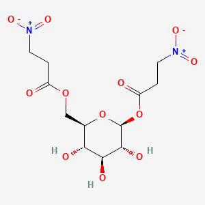 molecular formula C12H18N2O12 B1206721 Cibarian CAS No. 39797-90-5