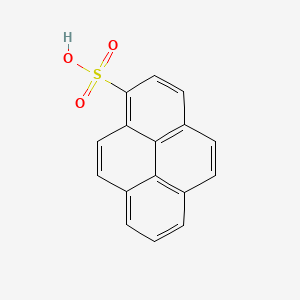 molecular formula C16H10O3S B1206722 1-Pyrenesulfonic acid CAS No. 26651-23-0