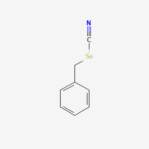 molecular formula C8H7NSe B1206723 苯甲硒氰酸酯 CAS No. 4671-93-6