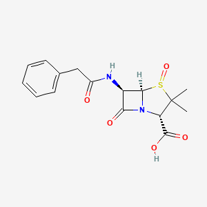 molecular formula C16H18N2O5S B1206728 Penicillin G sulfoxide CAS No. 4052-54-4
