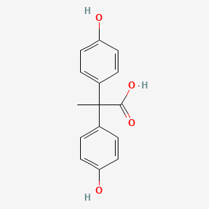 2,2-Bis(4-hydroxyphenyl)propanoic acid
