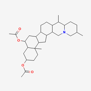 molecular formula C31H49NO4 B12067564 Diacetylkorseveriline 