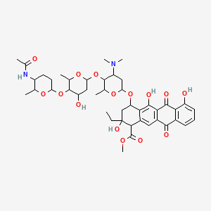4'''-Aclacinomycinamide