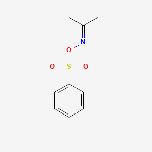molecular formula C10H13NO3S B12067650 N-(4-methylphenyl)sulfonyloxypropan-2-imine CAS No. 67342-52-3