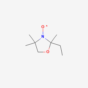 molecular formula C8H16NO2 B1206769 (2-Ethyl-2,4,4-trimethyl-1,3-oxazolidin-3-yl)oxidanyl CAS No. 65162-38-1