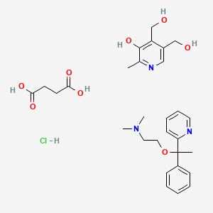 molecular formula C29H40ClN3O8 B1206772 Diclegis CAS No. 99007-20-2