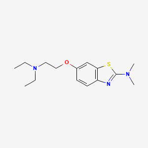 molecular formula C15H23N3OS B1206777 Diamthazole CAS No. 95-27-2