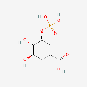 molecular formula C7H11O8P B1206780 Shikimate-3-phosphate CAS No. 63959-45-5