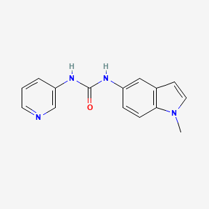 molecular formula C15H14N4O B1206781 SB-200646A CAS No. 143797-63-1