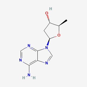 molecular formula C10H13N5O2 B1206784 2',5'-Dideoxyadenosine CAS No. 6698-26-6