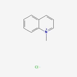 molecular formula C10H10ClN B1206795 1-Methylquinolinium chloride CAS No. 2525-21-5