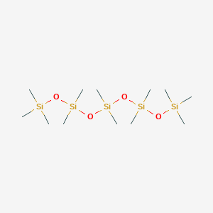 molecular formula C12H36O4Si5 B120680 十二甲基五硅氧烷 CAS No. 141-63-9
