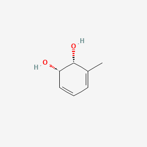molecular formula C7H10O2 B1206804 (1S,2R)-3-Methylcyclohexa-3,5-diene-1,2-diol 