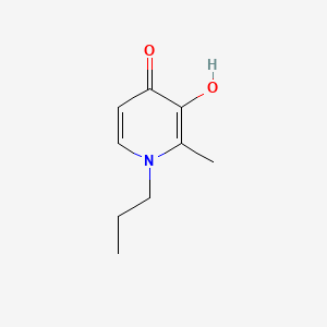 1-Propyl-2-methyl-3-hydroxypyrid-4-one