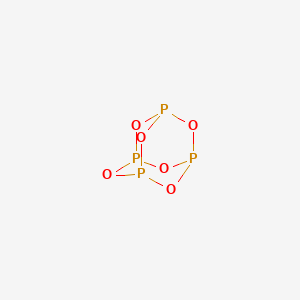 molecular formula O6P4 B1206828 Tetraphosphorus hexaoxide CAS No. 10248-58-5