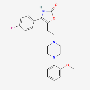 molecular formula C22H24FN3O3 B1206831 Zoloperone CAS No. 52867-74-0