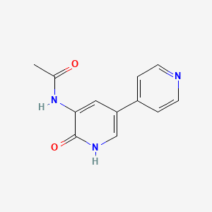 molecular formula C12H11N3O2 B1206840 N-Acetylamrinone CAS No. 62749-47-7