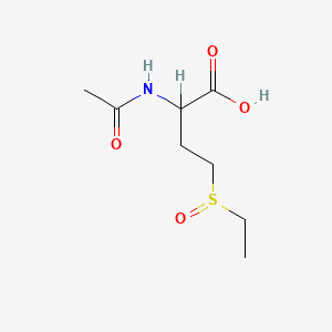 Butanoic acid, 2-(acetylamino)-4-(ethylsulfinyl)-