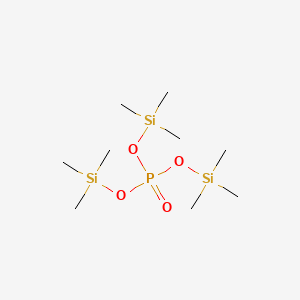 molecular formula C9H27O4PSi3 B1206849 Tris(trimethylsilyl) phosphate CAS No. 10497-05-9