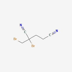 molecular formula C6H6Br2N2 B1206852 Methyldibromoglutaronitrile CAS No. 35691-65-7