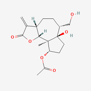 molecular formula C17H24O6 B1206856 Tetraneurin E CAS No. 25383-30-6