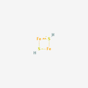 molecular formula Fe2H2S2 B1206863 FE2/S2 (Inorganic) cluster 
