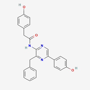 molecular formula C25H21N3O3 B1206865 Coelenteramide CAS No. 50611-86-4