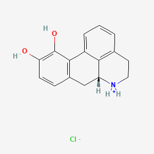 molecular formula C16H16ClNO2 B1206870 Norapomorphine hydrochloride CAS No. 20382-69-8