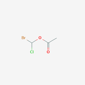 molecular formula C₂H₂BrClO B120688 溴氯甲基乙酸酯 CAS No. 98136-99-3