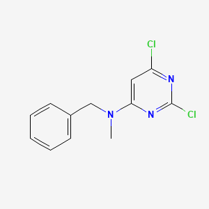 molecular formula C12H11Cl2N3 B12068815 N-benzyl-2,6-dichloro-N-methylpyrimidin-4-amine CAS No. 1402148-91-7
