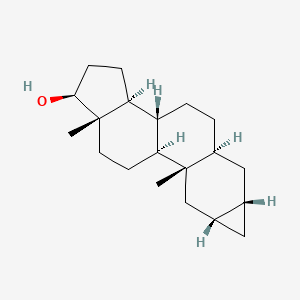 17-Hydroxy-2,3-cyclopropanoandrostane