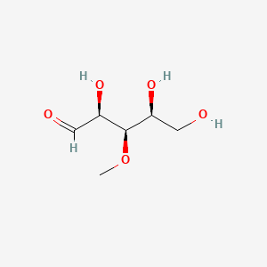 molecular formula C6H12O5 B1206892 3-O-甲基-L-木糖 CAS No. 36414-45-6
