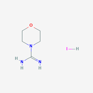 molecular formula C5H12IN3O B012069 Morpholine-4-carboximidamide Hydroiodide CAS No. 102392-87-0