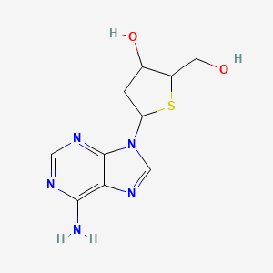 molecular formula C10H13N5O2S B12069006 2'-Deoxy-4'-thioadenosine 