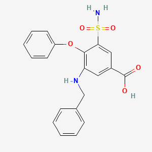molecular formula C20H18N2O5S B1206909 苯甲酰胺 CAS No. 28395-11-1