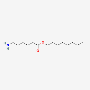 molecular formula C14H29NO2 B1206925 Octyl 6-aminocaproate CAS No. 16625-94-8