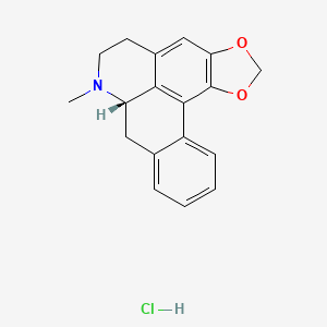 molecular formula C18H18ClNO2 B12069317 Remerine hydrochloride CAS No. 7633-71-8