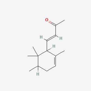 molecular formula C14H22O B1206951 紫罗兰酮 CAS No. 79-69-6