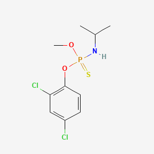 molecular formula C10H14Cl2NO2PS B1206952 齐特龙 CAS No. 299-85-4