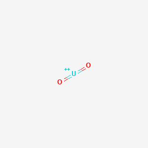 molecular formula O2U+2 B1206962 Dioxouranium(2+) CAS No. 16637-16-4