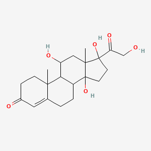 molecular formula C21H30O6 B12069656 Hydrocortisone Impurity I 