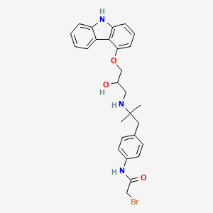 molecular formula C27H30BrN3O3 B1206969 pBABC CAS No. 97458-54-3