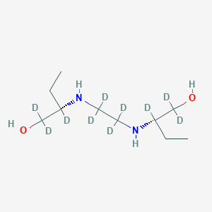 molecular formula C10H24N2O2 B12069733 Ethambutol-d10 