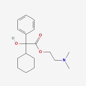 molecular formula C18H27NO3 B1206983 Amedin CAS No. 25520-98-3
