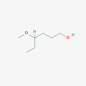 molecular formula C7H16O2 B12069844 4-Methoxyhexan-1-ol 