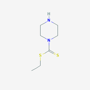 molecular formula C7H14N2S2 B12069866 Ethyl piperazine-1-carbodithioate CAS No. 98428-89-8