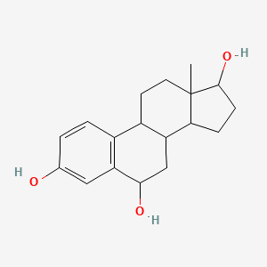molecular formula C18H24O3 B12069889 6beta-Hydroxy 17beta-Estradiol 