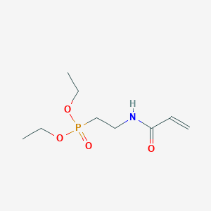 molecular formula C9H18NO4P B12069902 Diethyl [2-(acryloylamino)ethyl]phosphonate CAS No. 518991-74-7