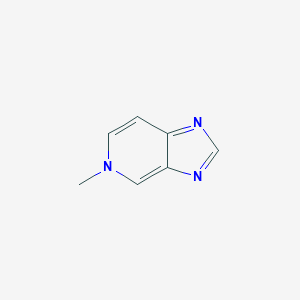 molecular formula C7H7N3 B012070 5-Methyl-5H-imidazo[4,5-c]pyridine CAS No. 105942-37-8